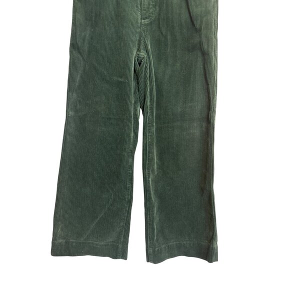 2/$30 Adriano Goldschmied 26 Dark Green High Waisted Wide Leg Corduroy Pants - Picture 6 of 15